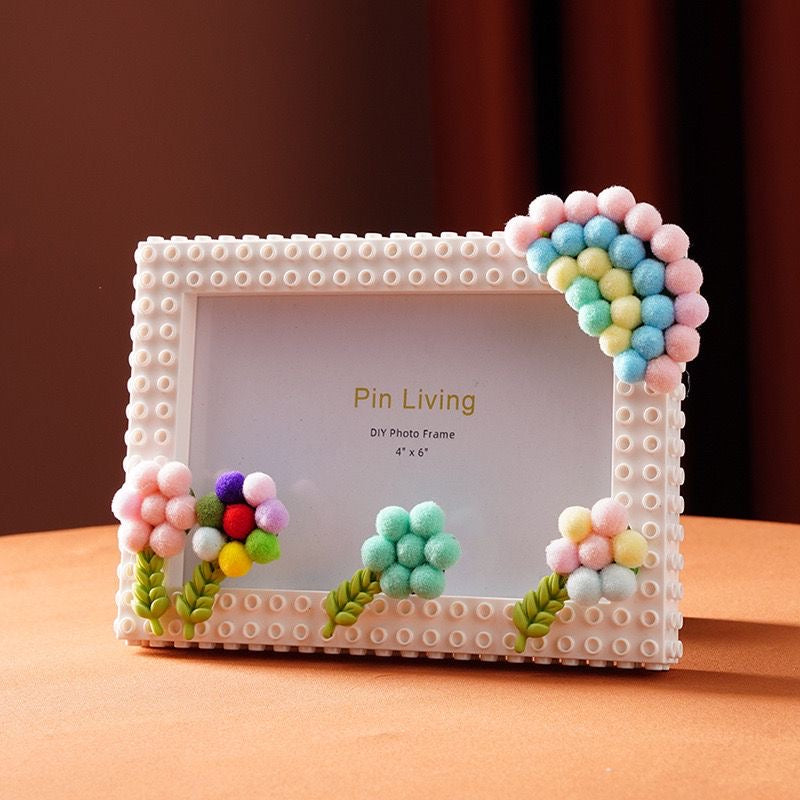 Rainbow - Building Block Photo Frame | 4x6”