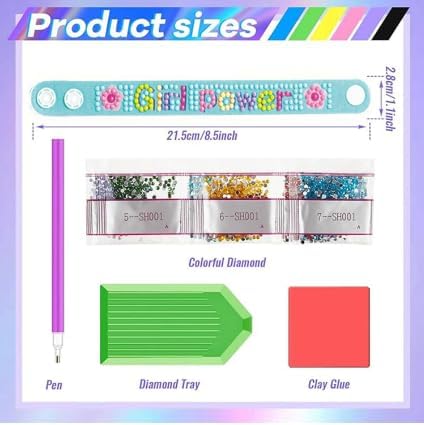 DIY Diamonds Bracelets - 2pcs