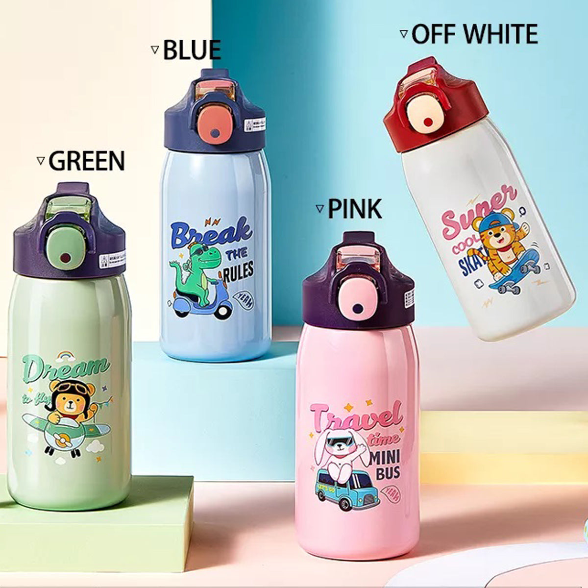 Break The Rules - 530ml Stainless Steel Sipper | BPA Free