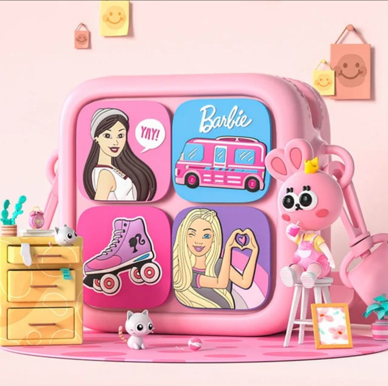 Barbie & Frozen Blush - A Perfect Luxury Sling Bag for Every Barbie Fan