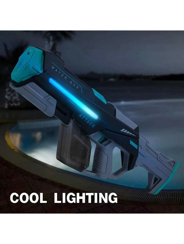 HydroBlaze X1000 - 42cm | High-Pressure Electric Water Gun | LED Lights