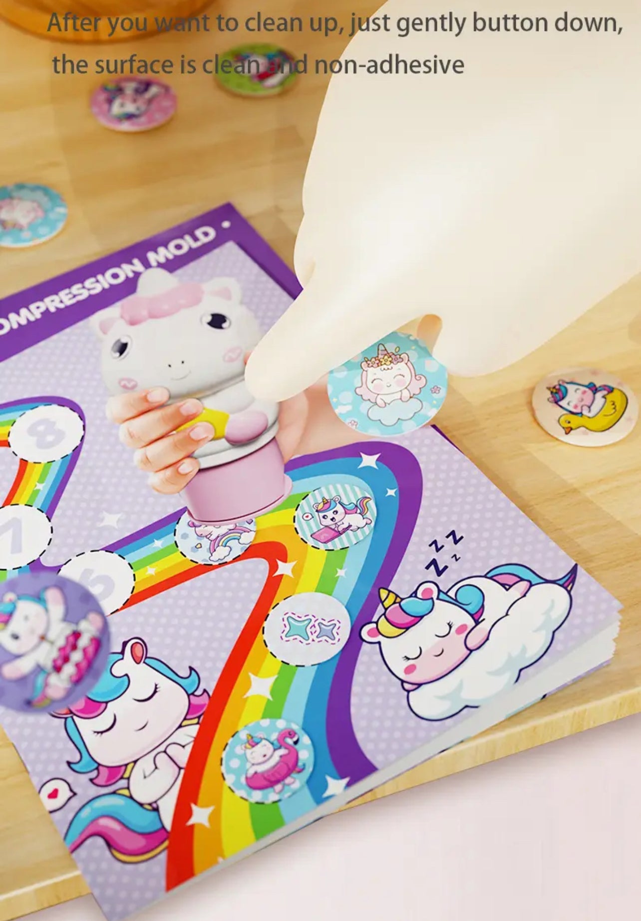 Magic Stamper- 100 Reusable Stickers