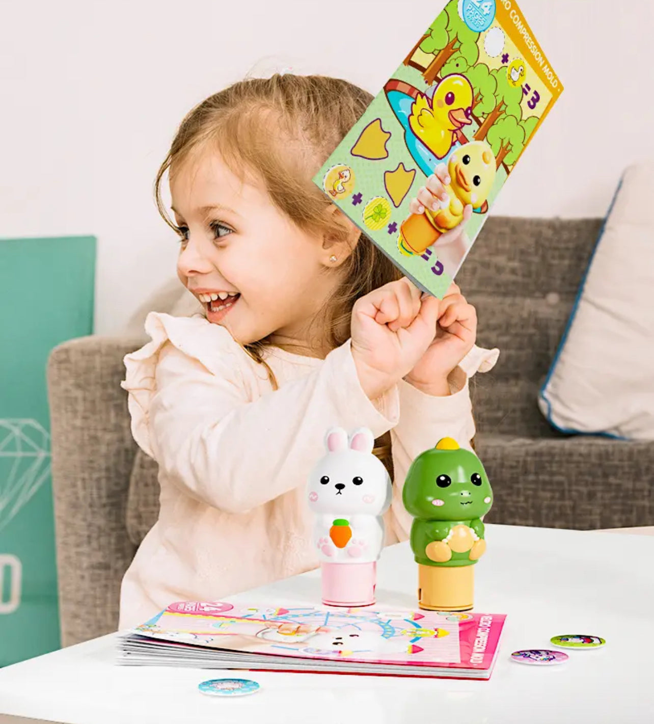 Magic Stamper- 100 Reusable Stickers