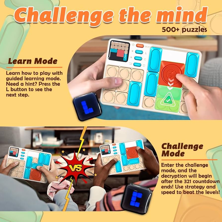 Super Slide Puzzle, 500+ Advanced Brain Games