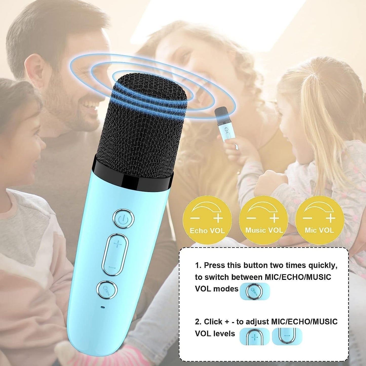 Let’s Party - Original Karaoke Speaker with Bluetooth Mic