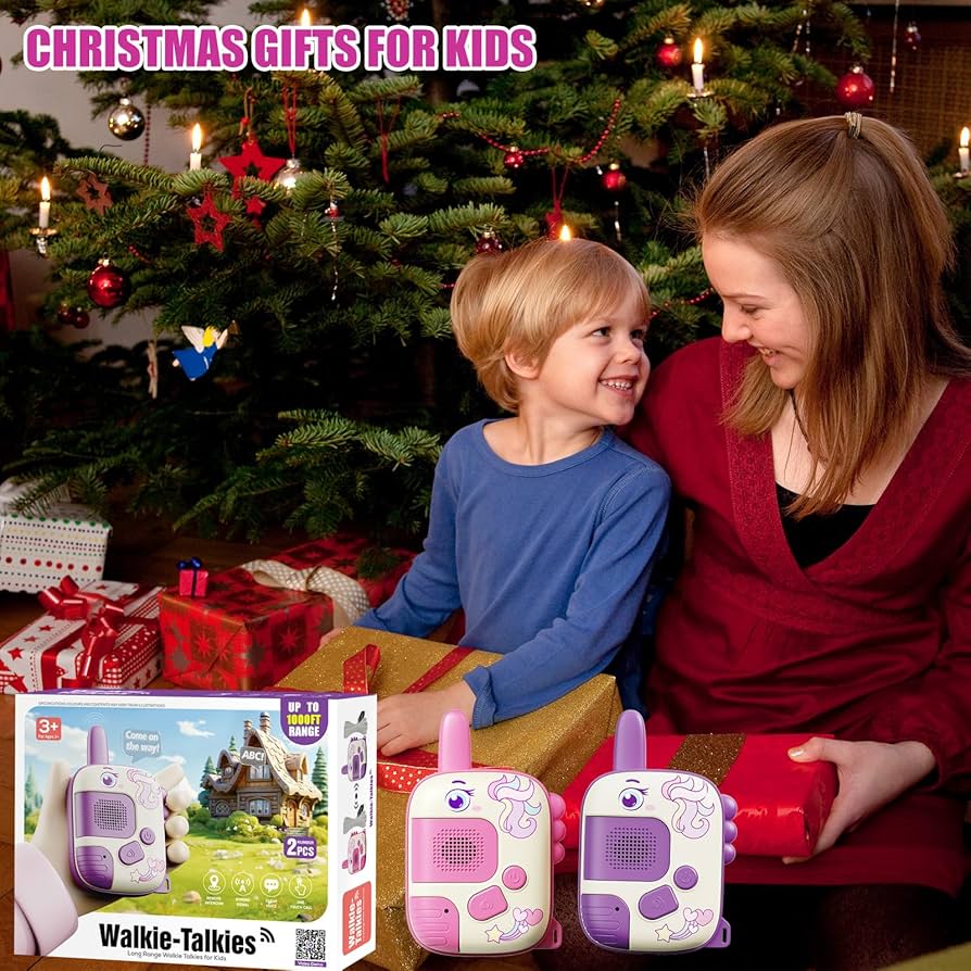 Smart Walkie Talkie - 2pcs | 1000ft Range