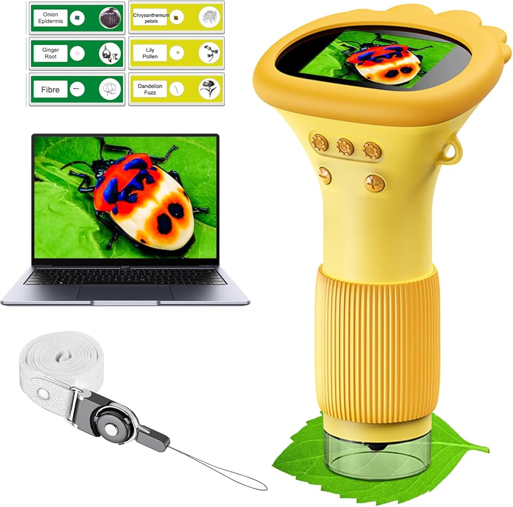 High Resolution Microscope - Experiment, Educate, Save for Memories