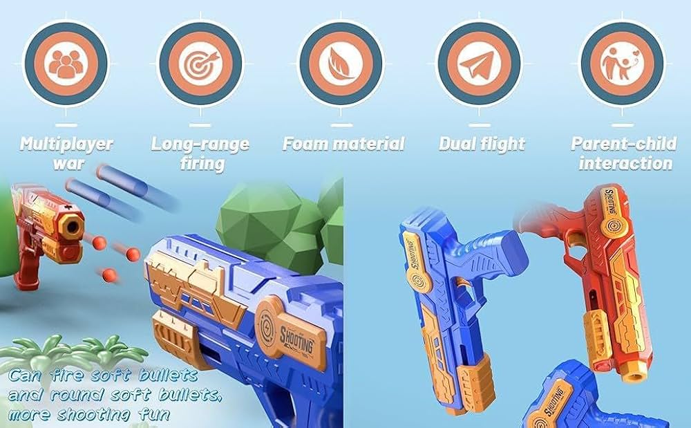 3 in 1 - Glider, Plane and Shooting Gun