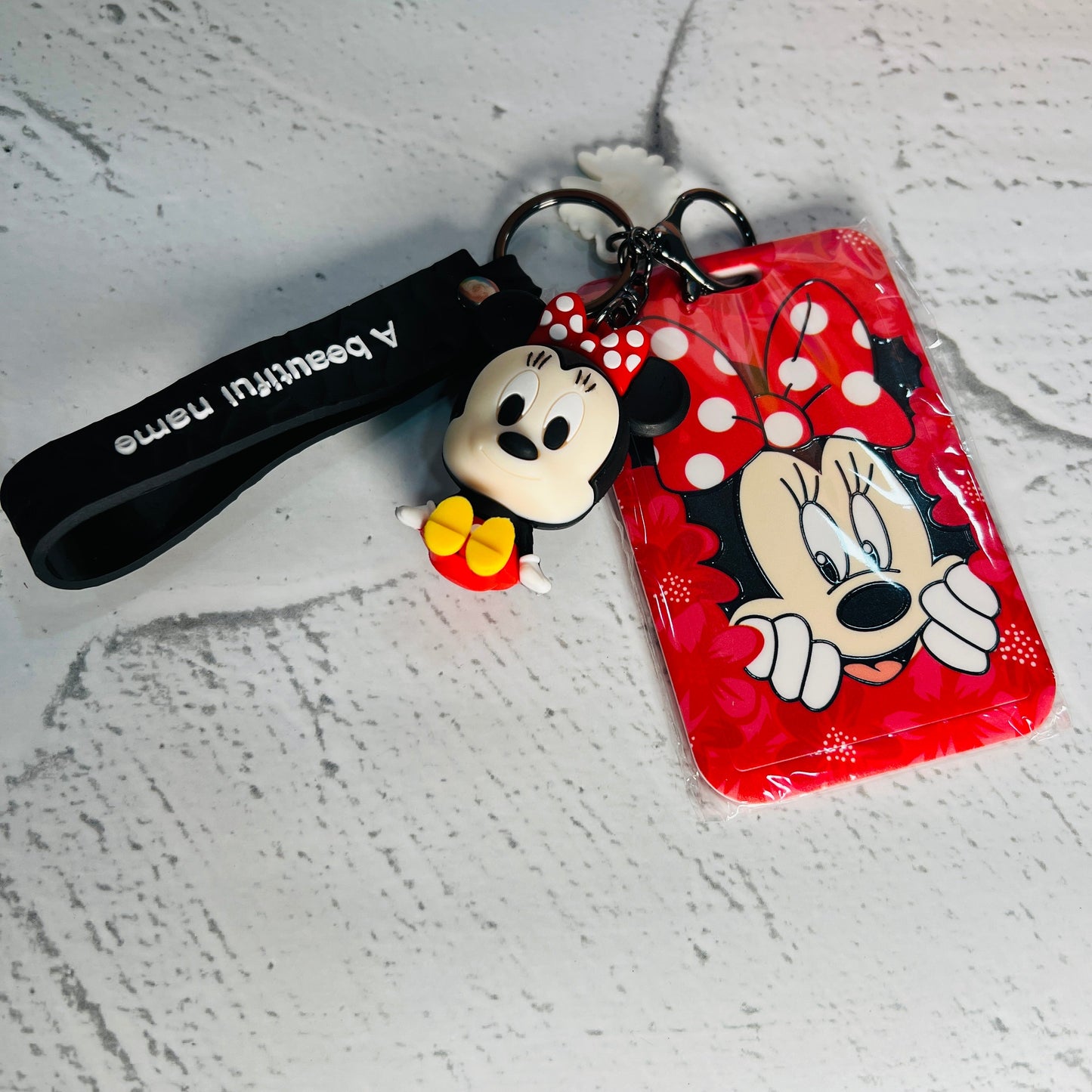 2-in-1 ID Holder and Keychain | 3D | Premium Quality