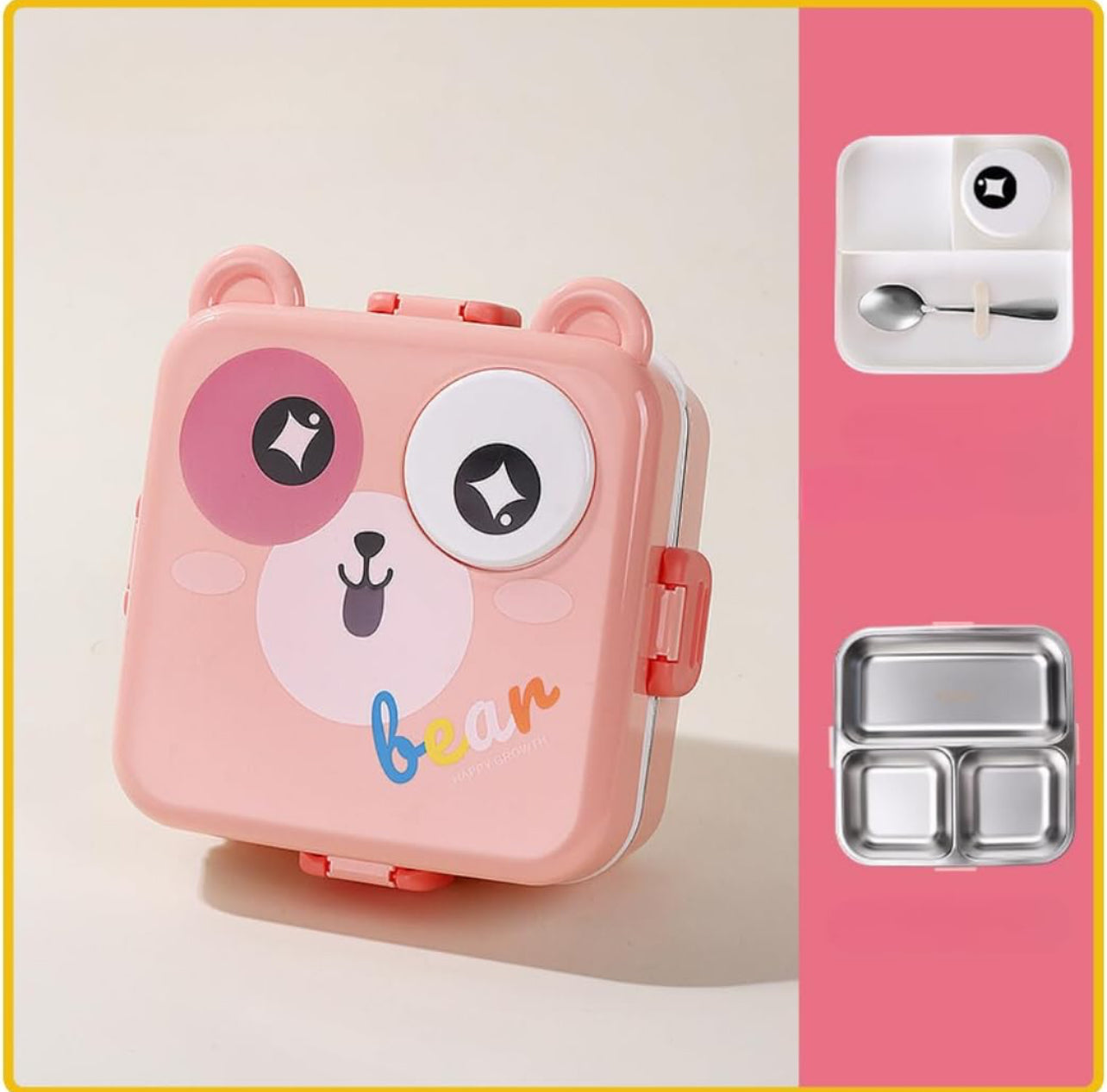 Cartoon Bento Box - Stainless Steel