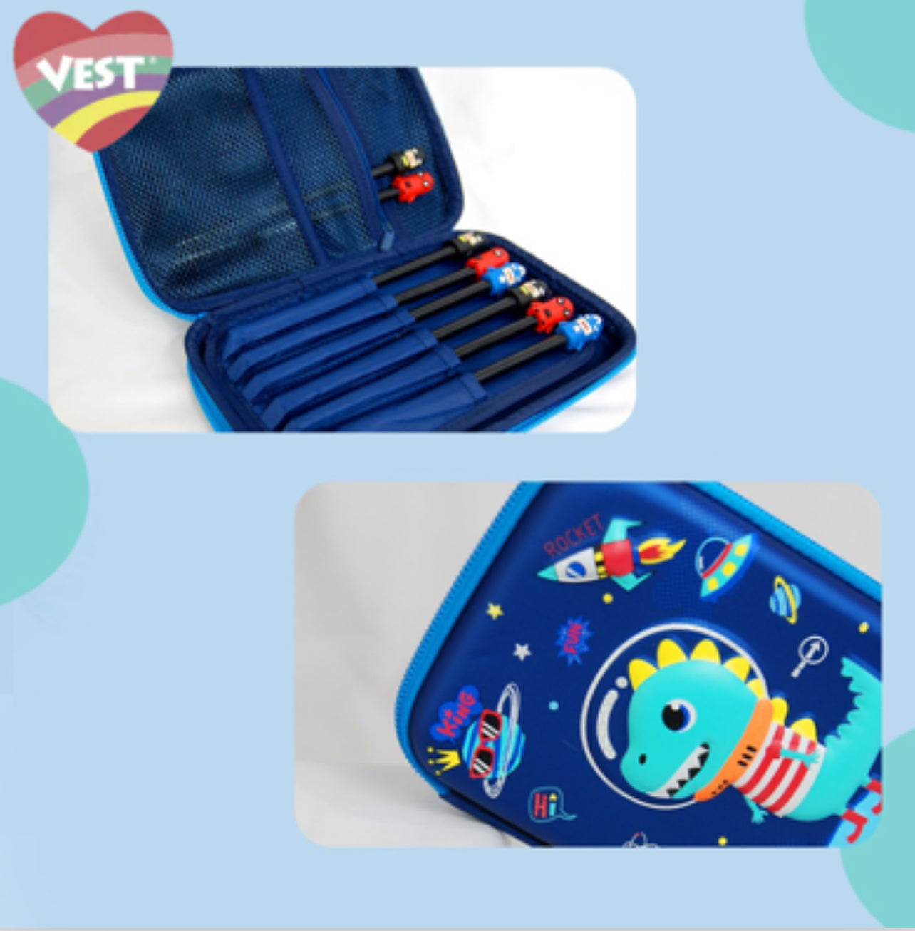 Vest - Big Luxury Stationery Pouch