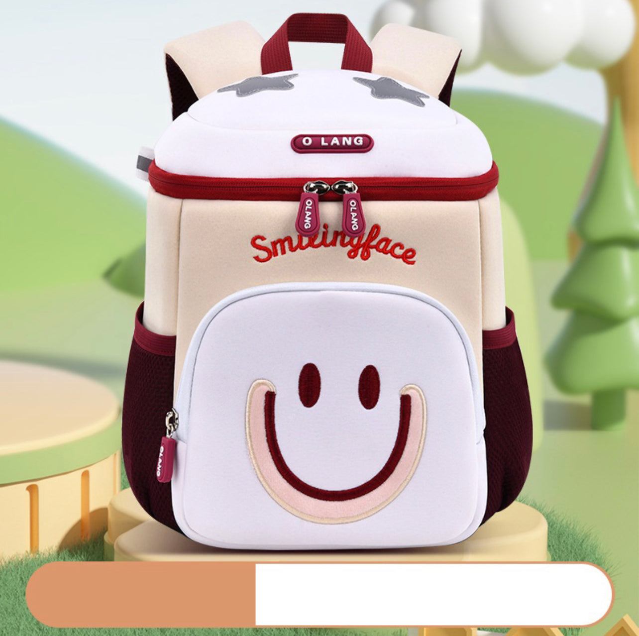 13” Smiley Luxury Backpacks