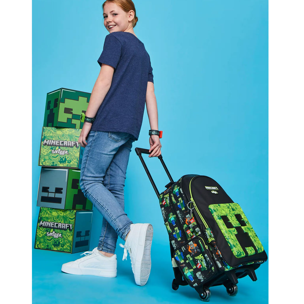 Smiggle Trolley Backpack - 18” Premium Quality