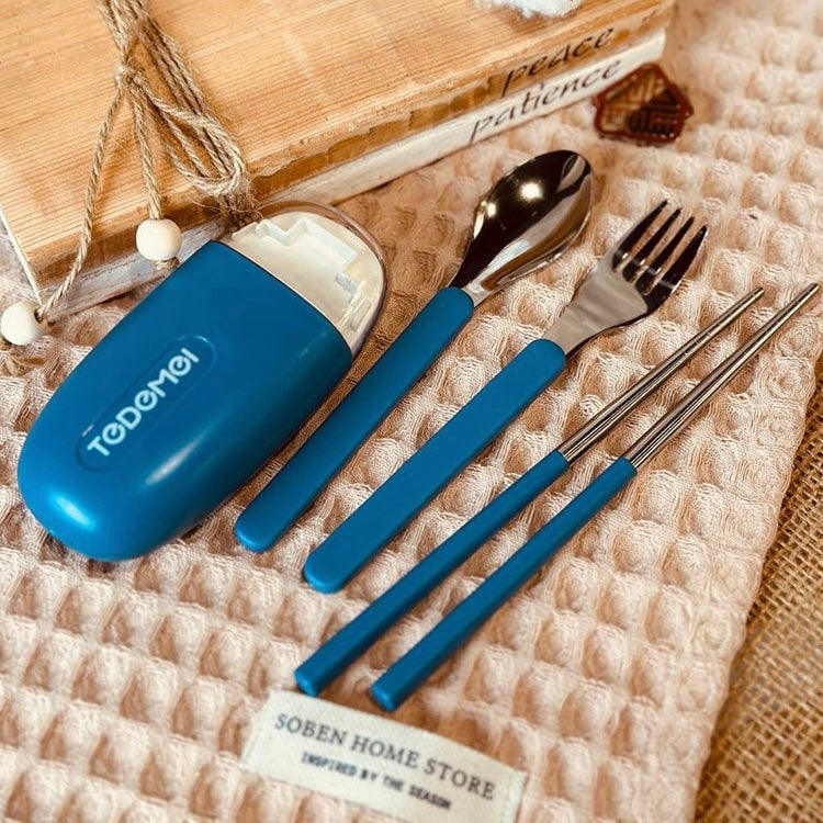 Tedemei - Cute Travel Cutlery Set