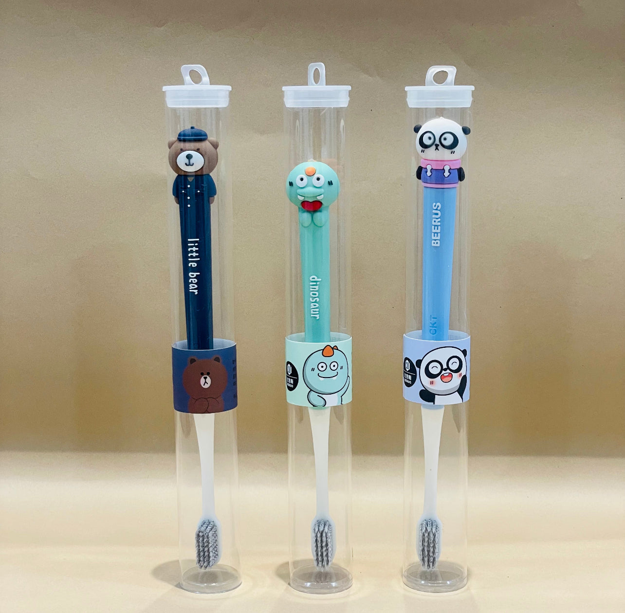 Super Cute Silicone Toothbrush (Superheroes-Unicorn)