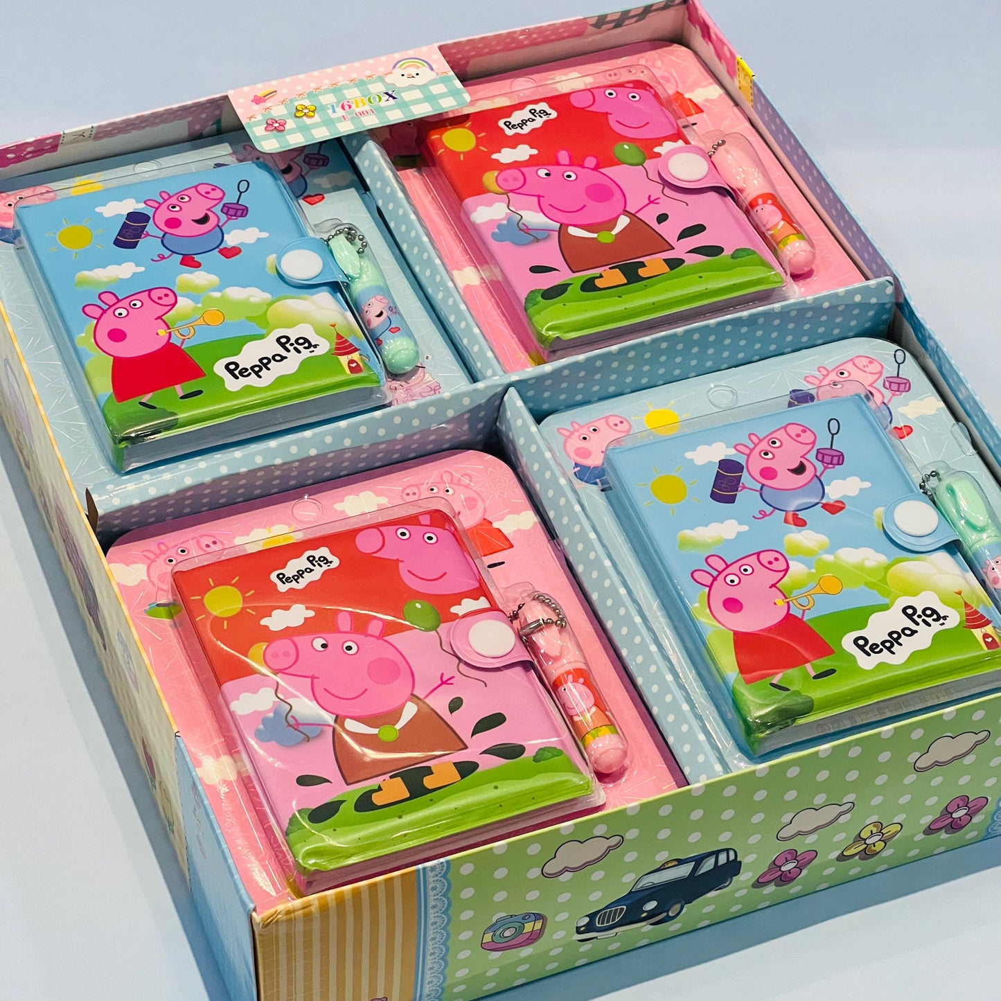 Cute Printed Mini Pocket Diary with Small Pen for Kids (Unicorn/Spider-Man)