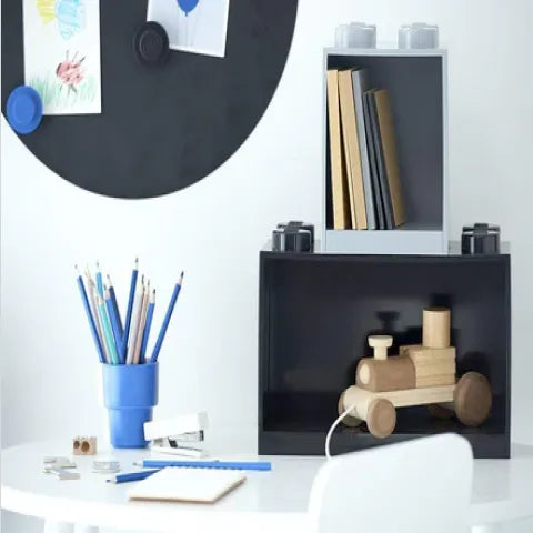 Lego Brick Shelf Set - 2pcs