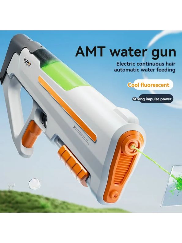 HydroBlaze X1000 - 42cm | High-Pressure Electric Water Gun | LED Lights