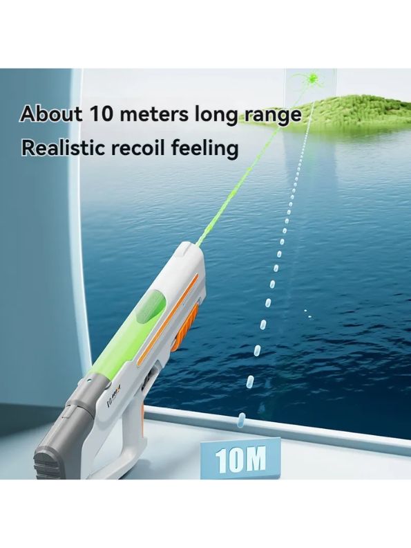 HydroBlaze X1000 - 42cm | High-Pressure Electric Water Gun | LED Lights