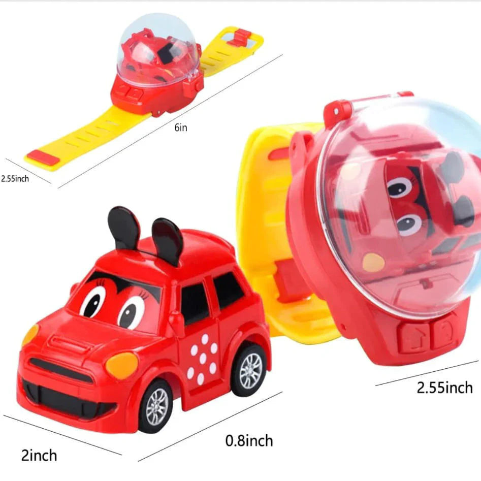 Remote Controlled Wristwatch Toy - Racing Car for Kids