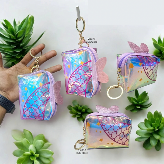 Mermaid Holgraphic Coin Pouch