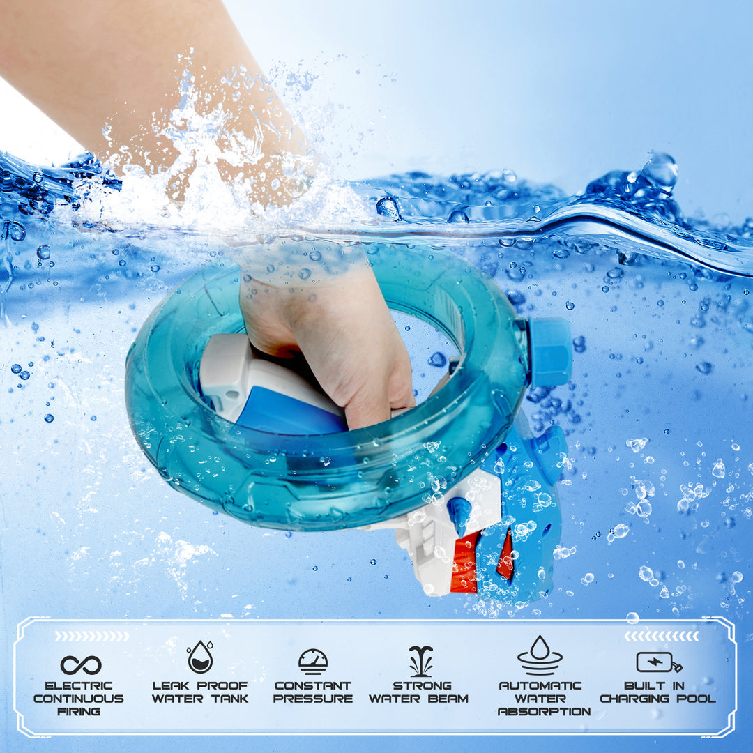 SharkBlaze - Automatic High Pressure Spray Gun for Kids - 28ft