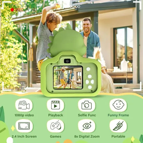 Kids Tiny Clicks - 48MP Dual Camera | Games | MP3