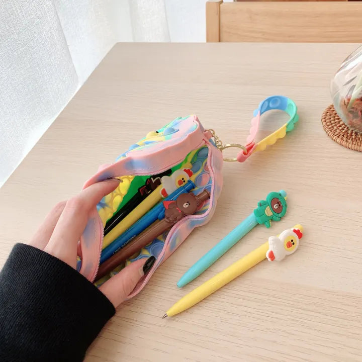 Cute Unicorn PopIt Pouch