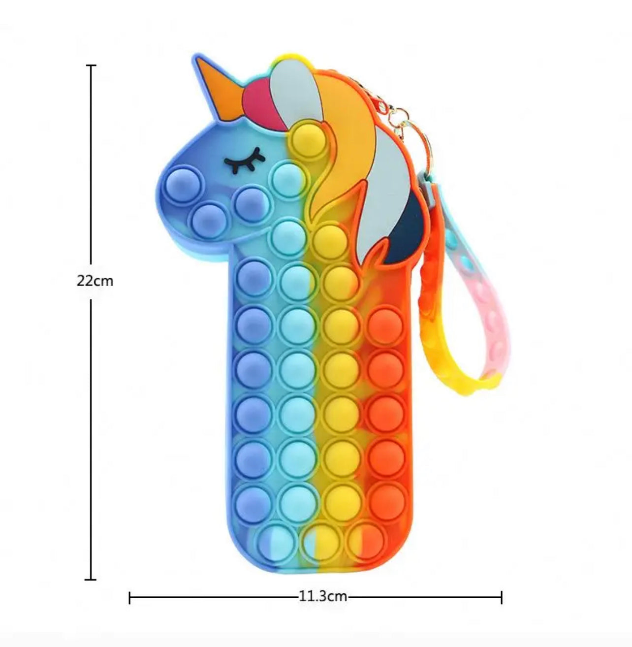 Cute Unicorn PopIt Pouch