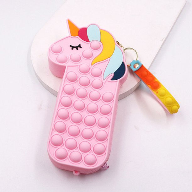 Cute Unicorn PopIt Pouch