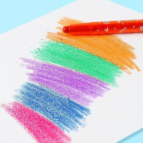 Rolling Crayons with Book