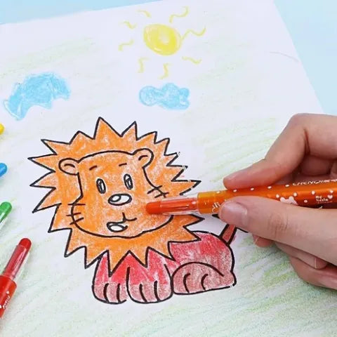 Rolling Crayons with Book
