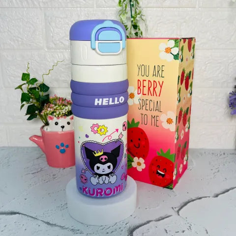 Hello - 2 Way Drink Insulated Bottle