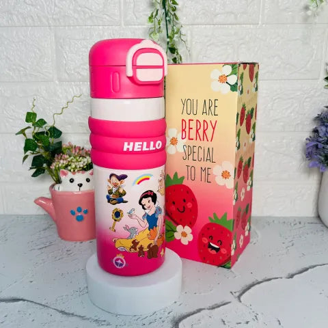 Hello - 2 Way Drink Insulated Bottle
