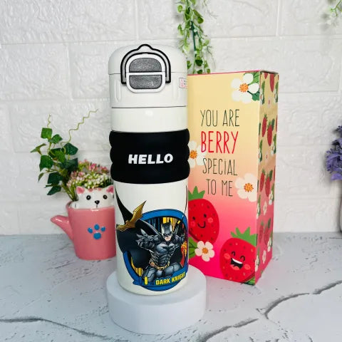 Hello - 2 Way Drink Insulated Bottle