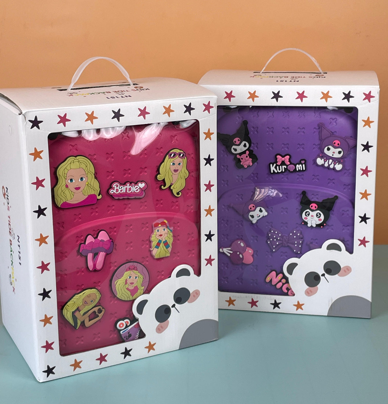 Crocs Style Silicone Backpack with DIY Jibbitz