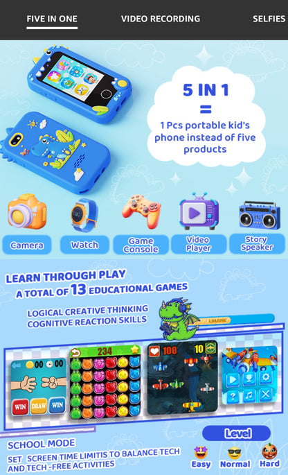 Entertaining Kids - Touch Smartphone/Camera |  Learning