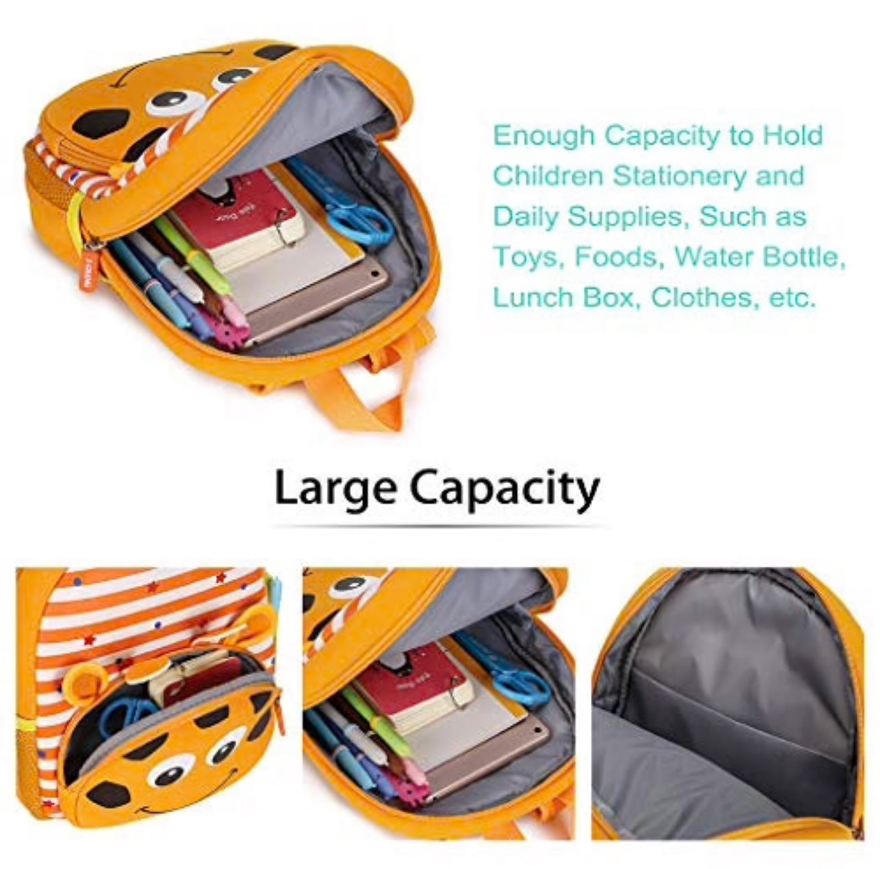 Zoo Explorer - Soft Plush Backpacks for Toddlers/Kindergartens
