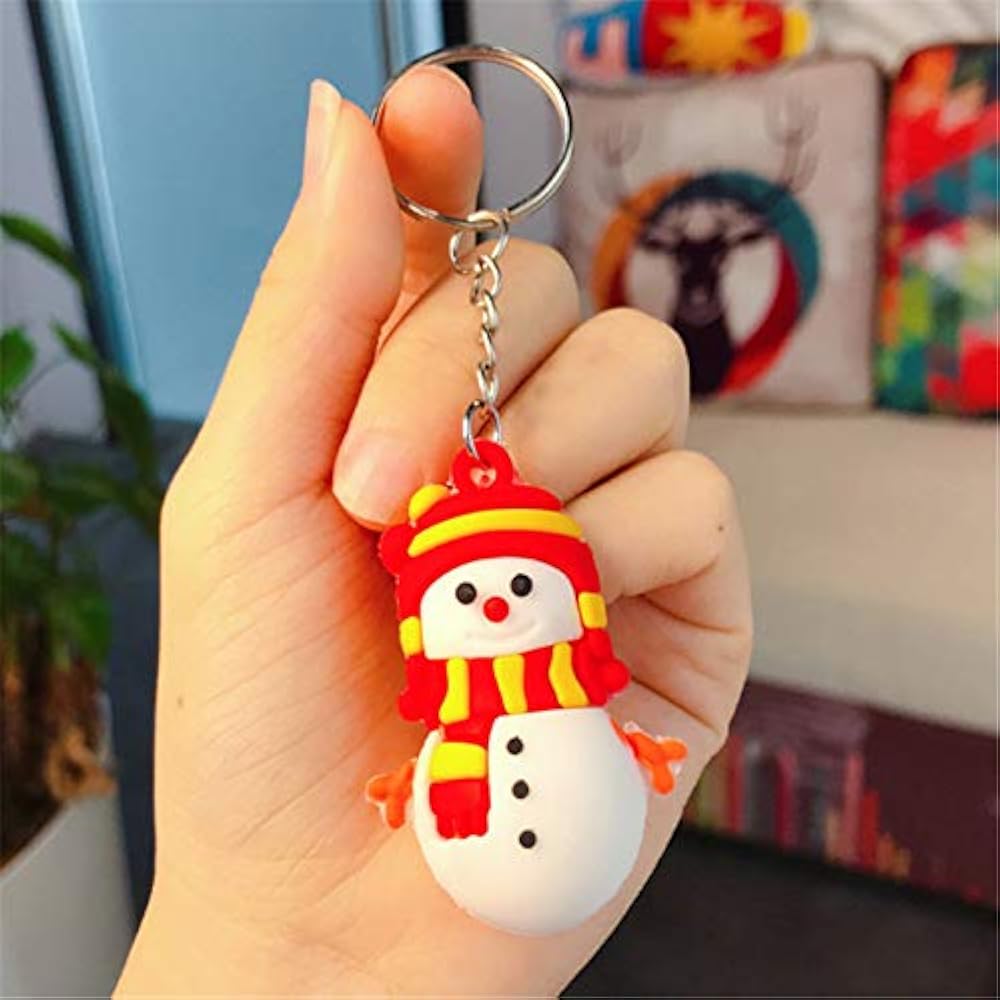 2D Christmas Keychains