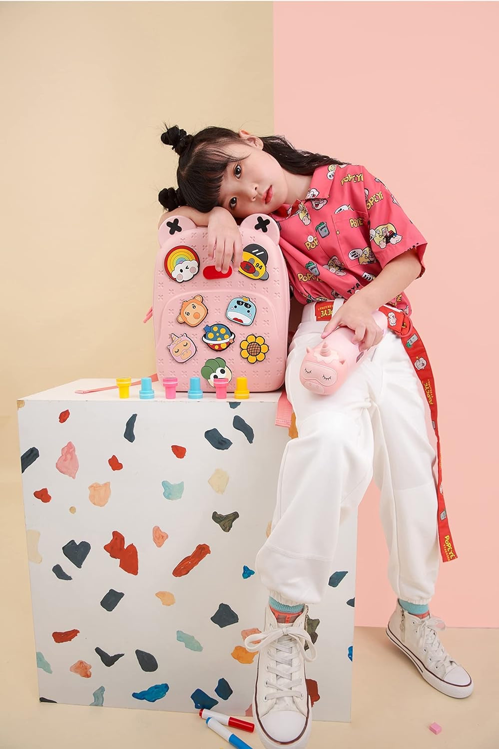 Crocs Style Silicone Backpack with DIY Jibbitz