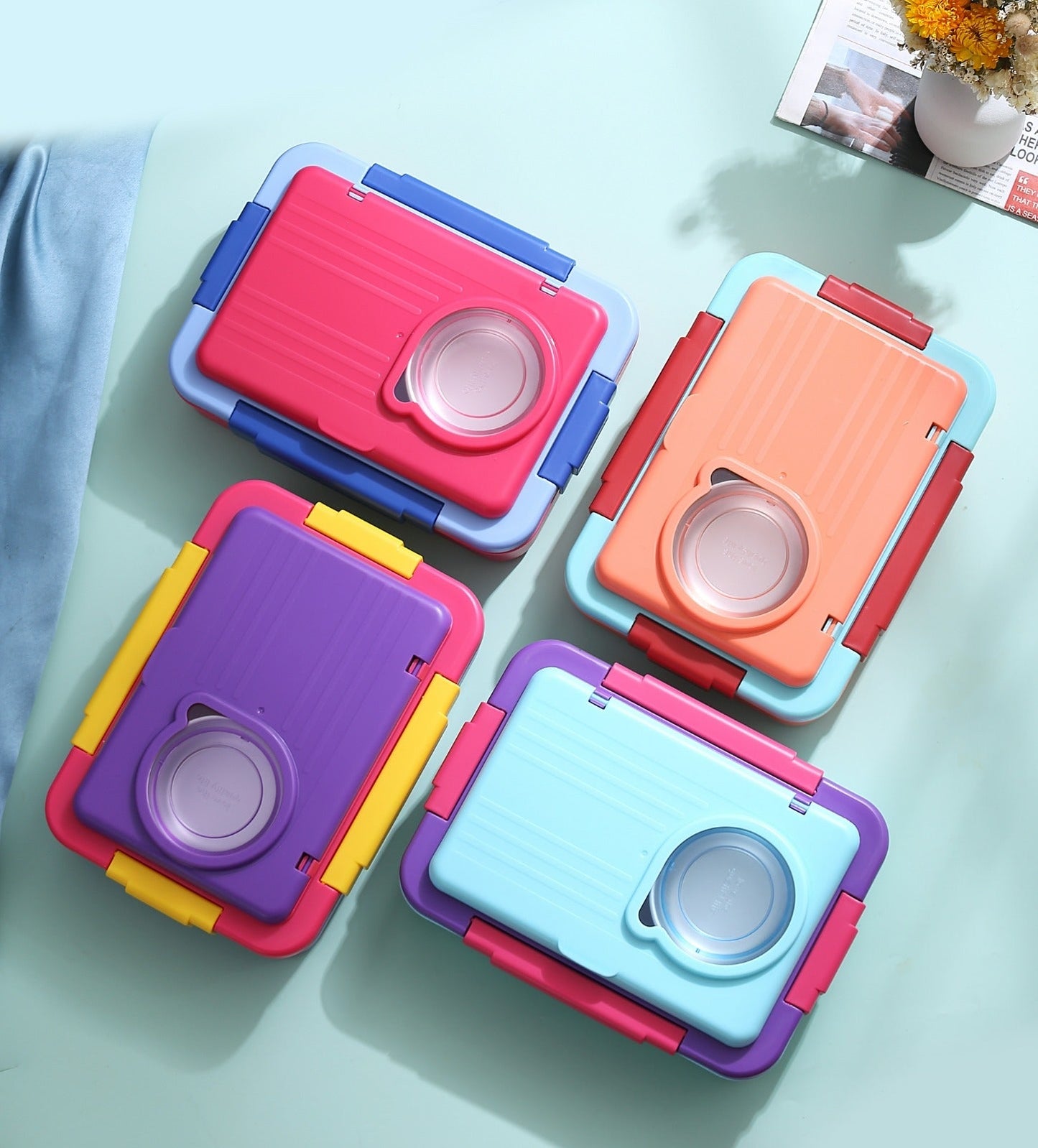 7 Compartments Bubby Dubby Lunchbox (For Teenagers/Adults)