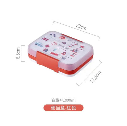 Transfer Proof Perfect Bento Snack Box - BPA Free