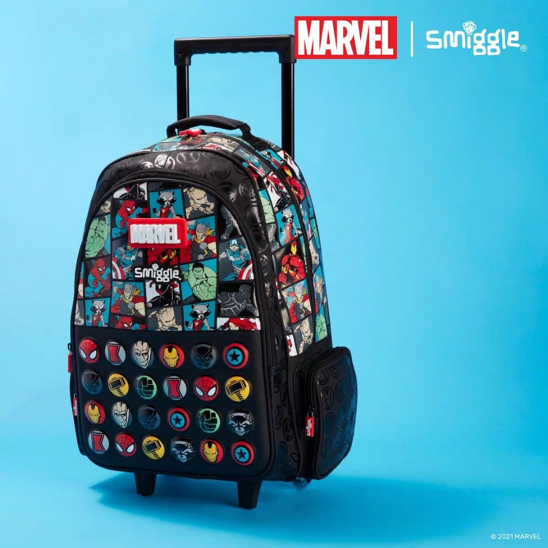 Smiggle Trolley Backpack - 18” Premium Quality