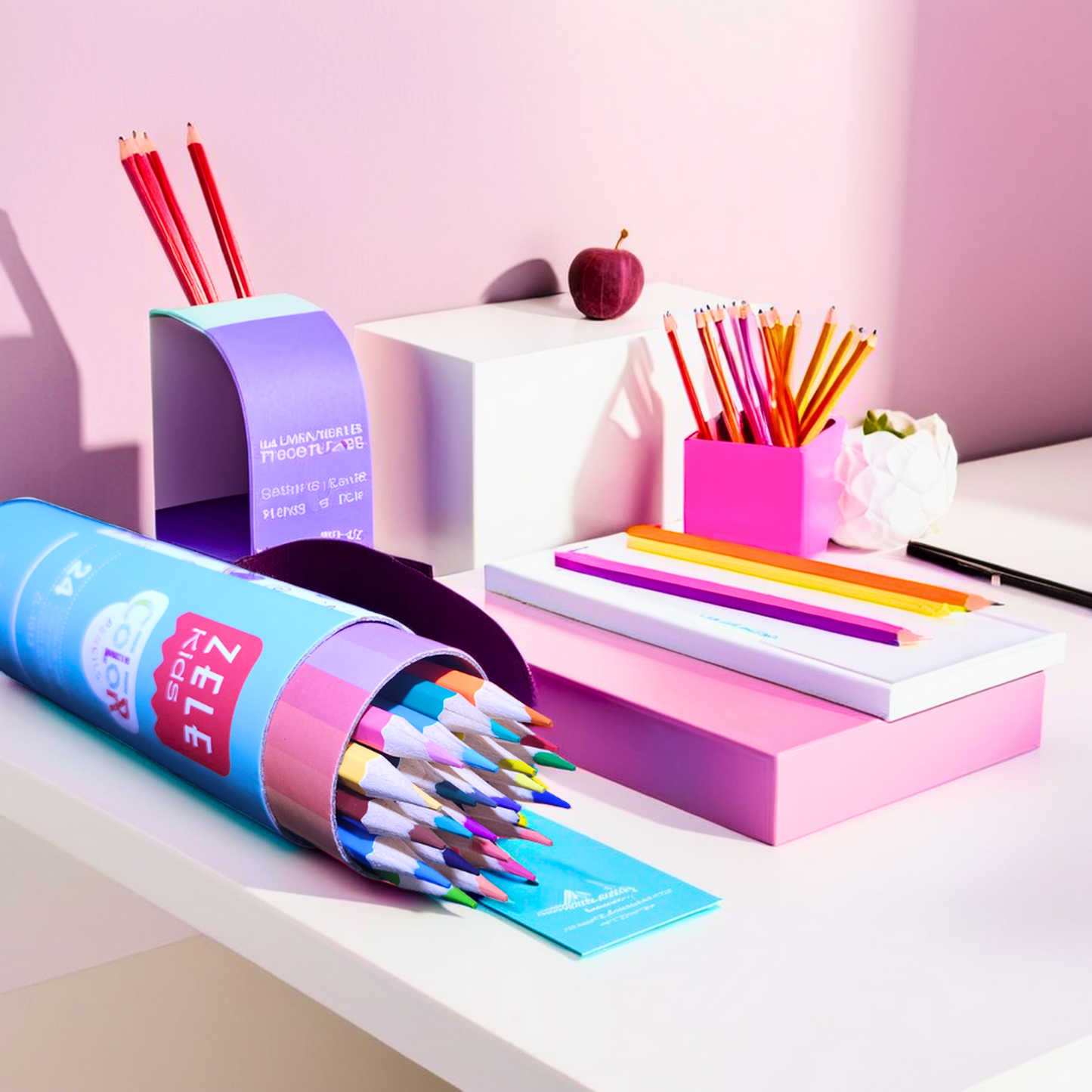24 Colour Barrel - Art and Craft