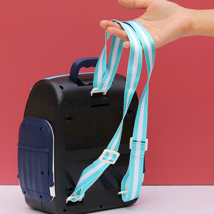 Electric Piggy Bank | Backpack Design | Finger Press Functions