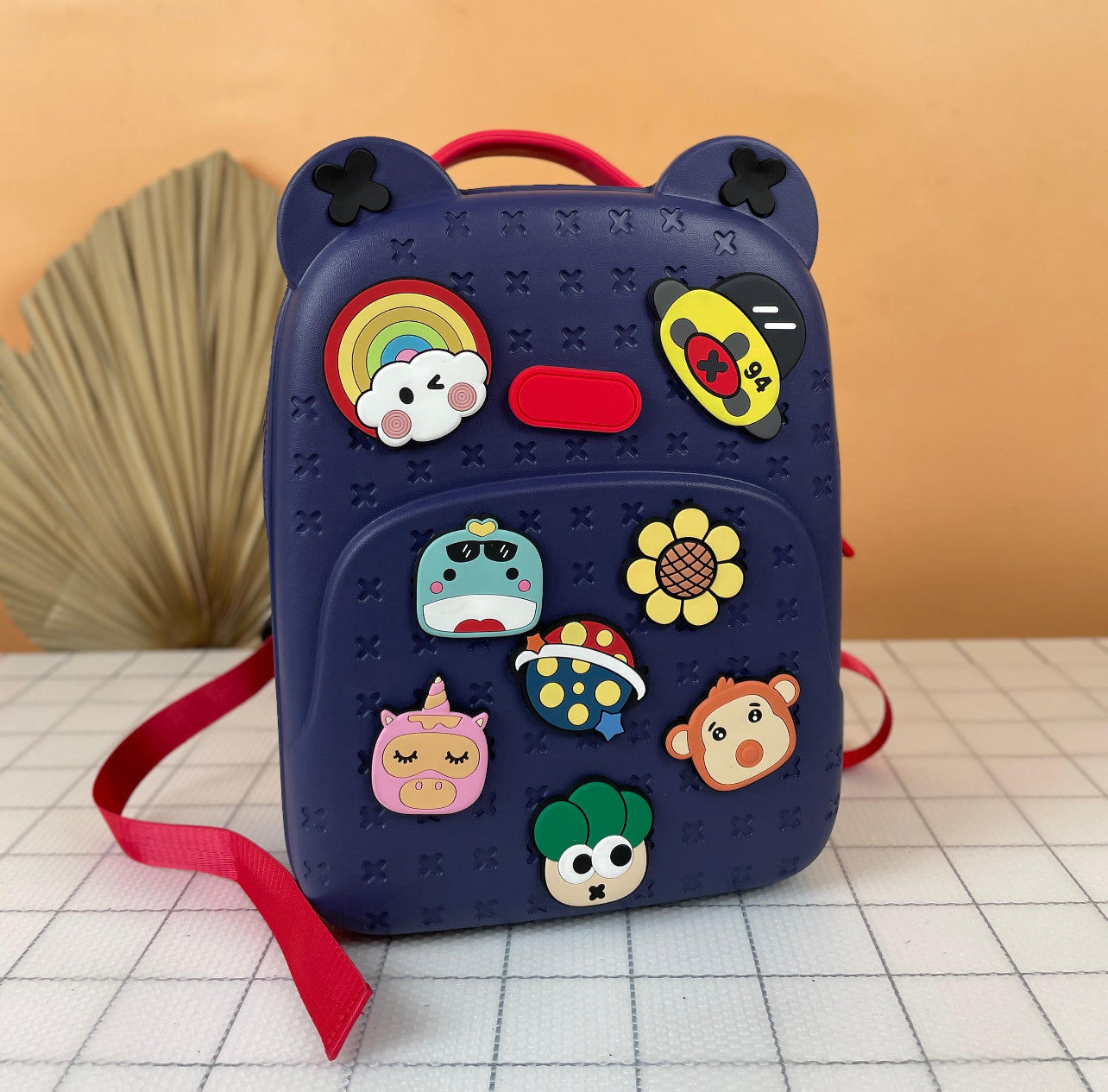 Crocs Style Silicone Backpack with DIY Jibbitz