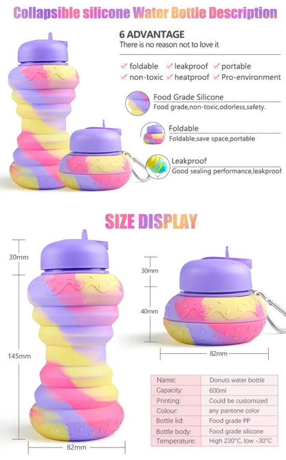 Silicone Donut Bottle 🍩