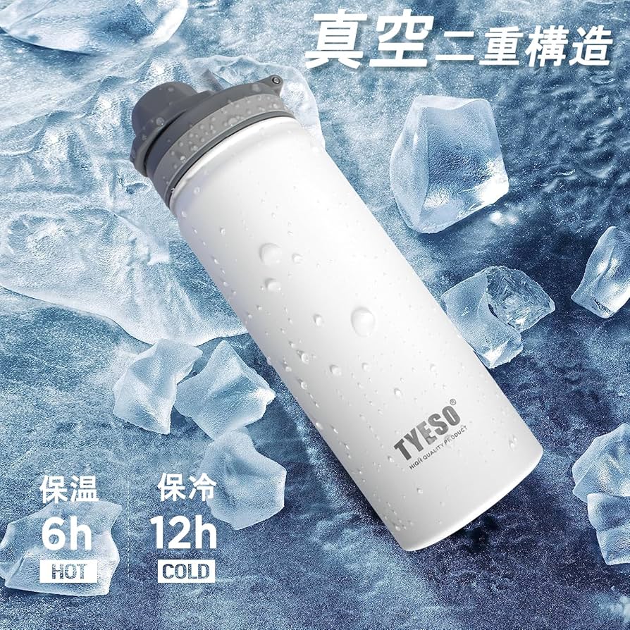 Tyeso - 750ml Vacuum Steel Bottle (Hot/Cold)