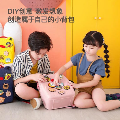 Crocs Style Silicone Backpack with DIY Jibbitz