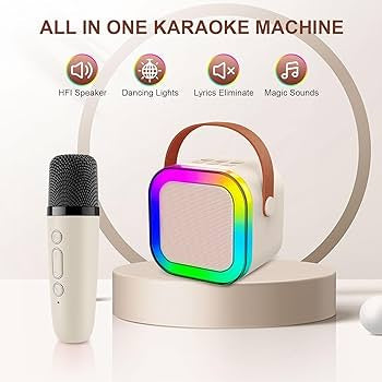 Kids Karaoke - Unique | LED Lights | Better Speaker
